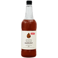 1 Litre bottle of Simply Hazelnut Sugar Free Syrup for coffee and sugar-free drinks